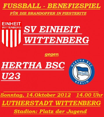 Hertha  BSC U23 kommt für den guten Zweck