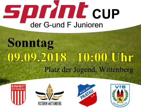 Sprint-Cup der G-und F Junioren am 09.09.2018